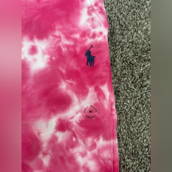 POLO RALPH LAUREN MEN SHORTS TIE-DYE PINK - Picture 3 of 7